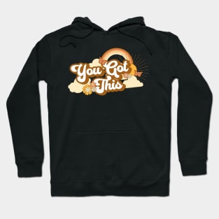 Groovy Motivational Testing Day Teacher Student You Got This Hoodie